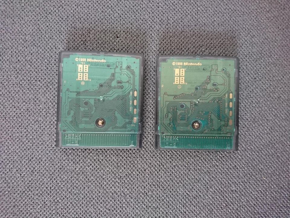 Legend of Zelda Oracle of Seasons & Ages, japanische GBC Module in Muggensturm