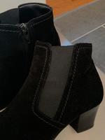 Gabor Stiefeletten Gr. 4,5 37 38 schwarz Leder Ancleboots Bayern - Eggenfelden Vorschau