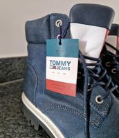 ❤️ Tommy Jeans Hilfiger Boots Gr. 42 NEU Stiefel Schuhe blau TOP Nordrhein-Westfalen - Lippstadt Vorschau