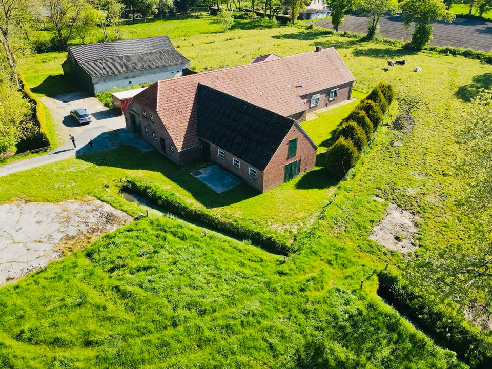 Landwirtschaftlicher Hof in Ostfriesland Nordsee / 1,5 Hektar in Neuharlingersiel