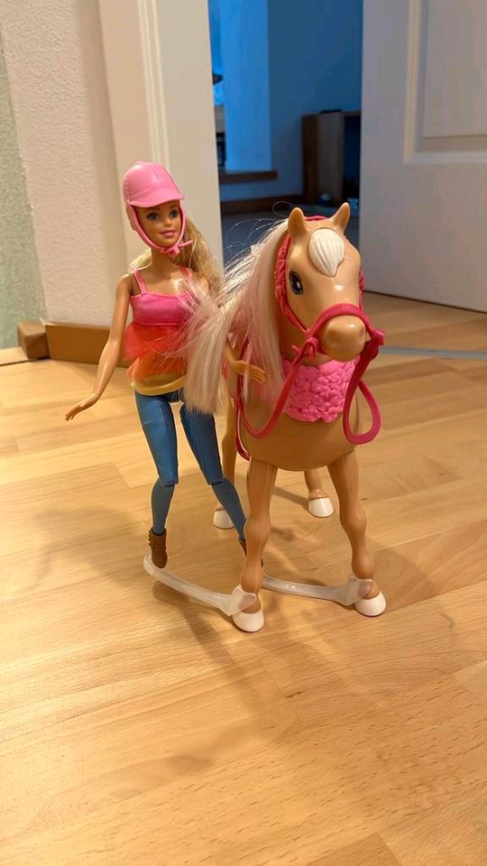 Barbie mit Pferd in Güntersleben