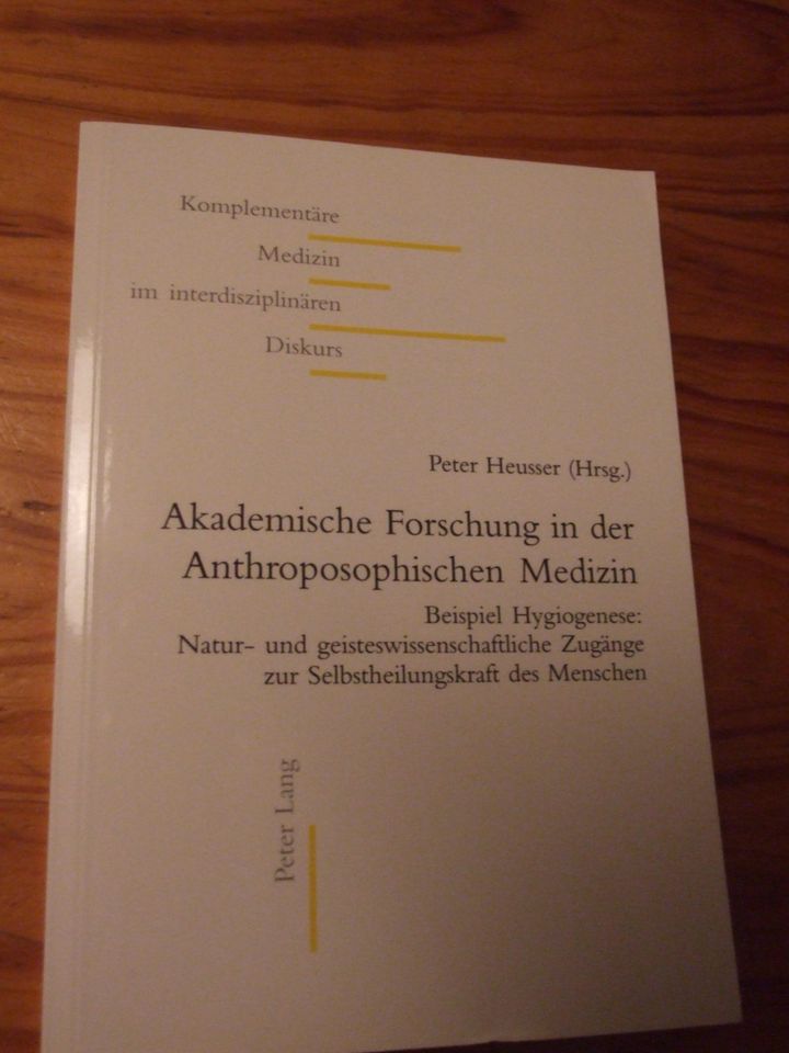 P. Lang – Akad. Forschung in der Anthroposophischen Medizin in Schleife (Ort)