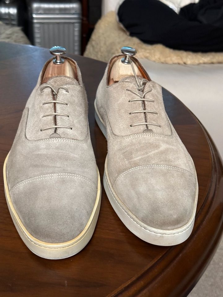 Santoni Halbschuhe Sneaker beige Gr. 44,5 Herren in München