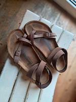 Birkenstock Yara Nubukleder braun Niedersachsen - Oldenburg Vorschau