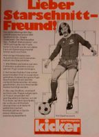 Jürgen Grabowski KICKER-Starschnitt WM 74 DFB Eintracht Frankfurt Rheinland-Pfalz - Mainz Vorschau