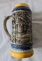 Großer Bierkrug Hofbräuhaus Frauenkirche Keramik Hessen - Darmstadt Vorschau