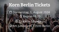suche 2 tickets für korn in berlin!!!! Berlin - Marienfelde Vorschau