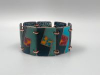 * MODERNIST ARMBAND BREIT EMAILLE STIL PERLI SCHIBENSKI 1960er Berlin - Charlottenburg Vorschau