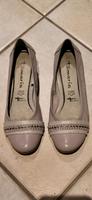 Tamaris Leder Pumps, Farbe grau, Größe 35 Hessen - Haunetal Vorschau