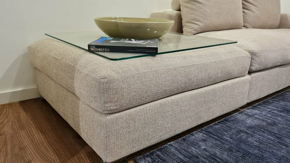 CAMERICH Sofa Modell Freetown in Stoff Beige Top Zustand! in Rheda-Wiedenbrück