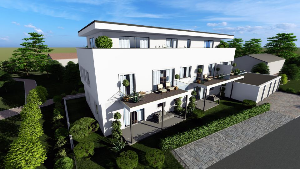 OFFENE BESICHTIGUNG: KfW 40+: Zukunftsorientiertes Wohnen mit Energiekennzahl A+ 2 Terrassen, Garten und barrierefrei in Ulm