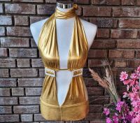 Wetlook Body , Top, Gothic, Goa Clubfashion, Gold Gogo Hotpants S Nordrhein-Westfalen - Heinsberg Vorschau