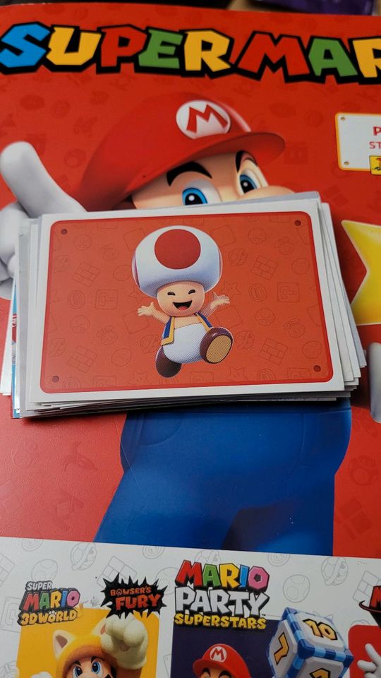 Panini Super Mario Sticker in Tamm