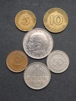 Lot Münzen, BRD 2 Pfennig bis 2 DM 1967 F Thüringen - Rudolstadt Vorschau