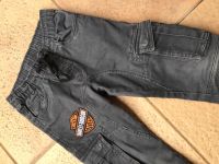 Kinder Cargohose Gr.128 Grau / Harley Davidson Abzeichen Dortmund - Huckarde Vorschau