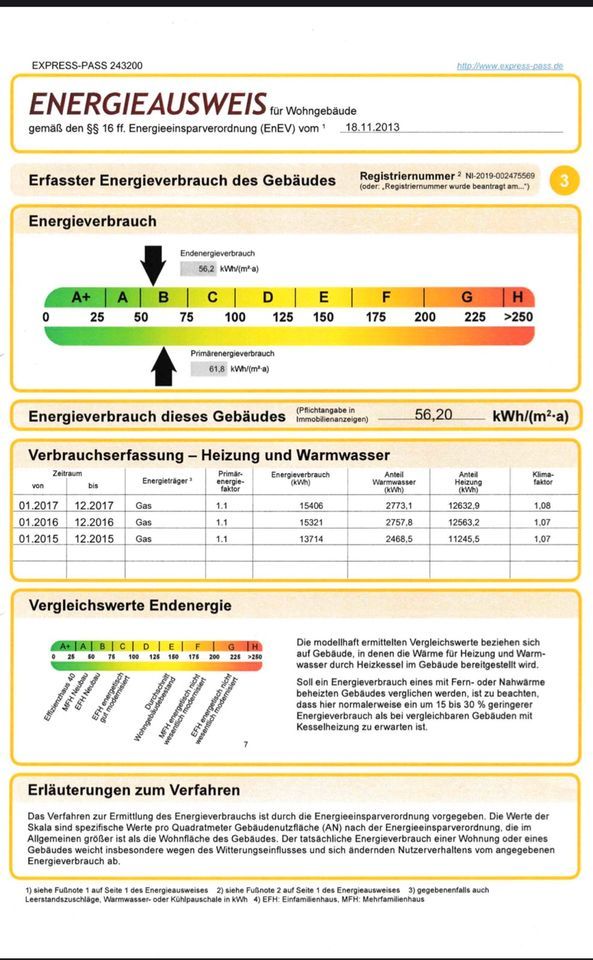 Wohnung-Maisonette mit eigenem Eingang, großem Garten und Balkon in Lengede