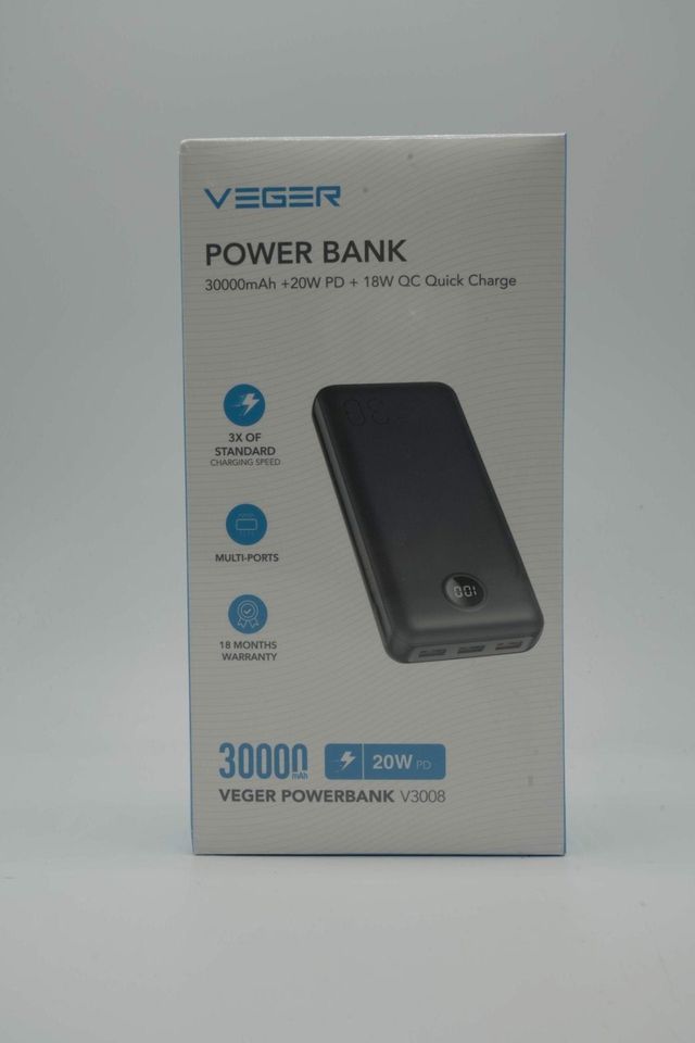 Veger V3008 Power Bank für Handy uvm. 30000 NEU OVP sealed in Wolfsburg