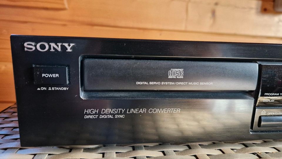 Sony CD-Player CDP-297 mit Original Anleitung - Für Bastler in Hüllhorst