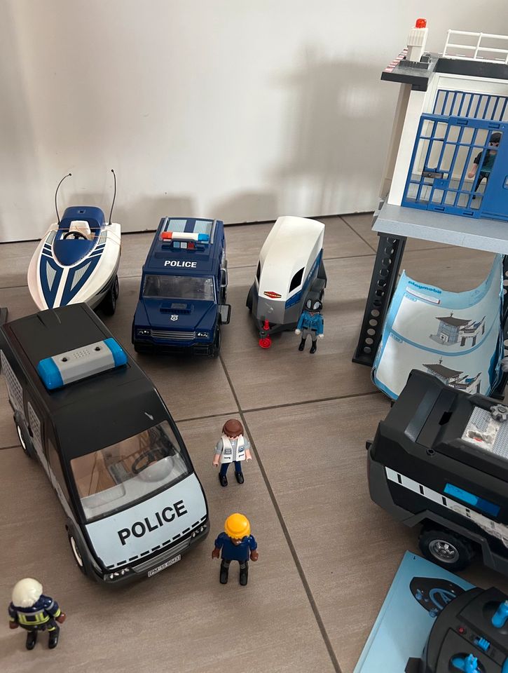 Playmobil Set Feuerwehr Polizei Küstenwache Bergrettungsdienst in Ulm