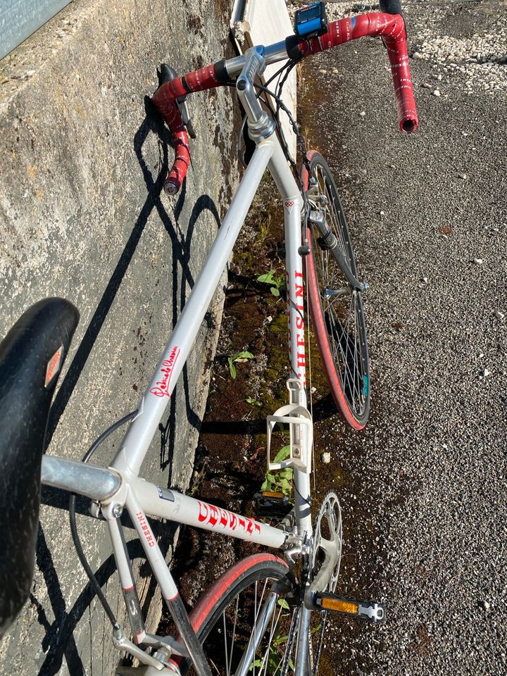 Chesini Rennrad mit Campagnolo Schaltung in Ebersbach an der Fils