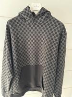 Moncler Hoodie in der Farbe schwarz mit grauem M Hessen - Griesheim Vorschau
