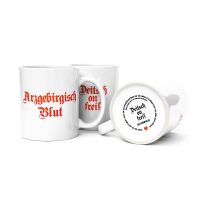 Arzgebirgisch Blut Kaffeetasse Sachsen - Crinitzberg Vorschau