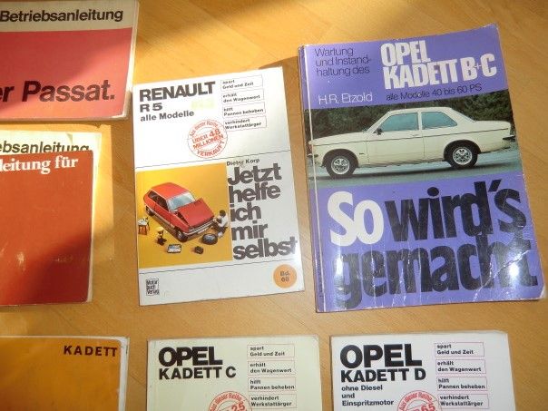 Betriebsanleitung OPEL Kadett C/D ASCONA COMODORE in Kropp