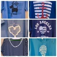 12 Stück - 11 Sheego große Größe 52/54 T-Shirt 1 Yessica maritim Bayern - Beratzhausen Vorschau