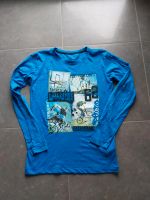 Jungen L-Shirt, Gr. 176 blau Bayern - Gaukönigshofen Vorschau