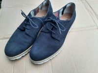 Tamaris Da.Schuhe d'blau Nubuk Gr.37 kaum getragen guter Zustand Nordrhein-Westfalen - Drensteinfurt Vorschau