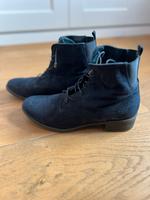 Graceland Schnürstiefelette / dunkelblau / 43 / Wildleder Optik Niedersachsen - Nordhorn Vorschau