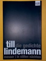 Till die Gedichte Lindemann Messer/in stillen Nächten Friedrichshain-Kreuzberg - Kreuzberg Vorschau