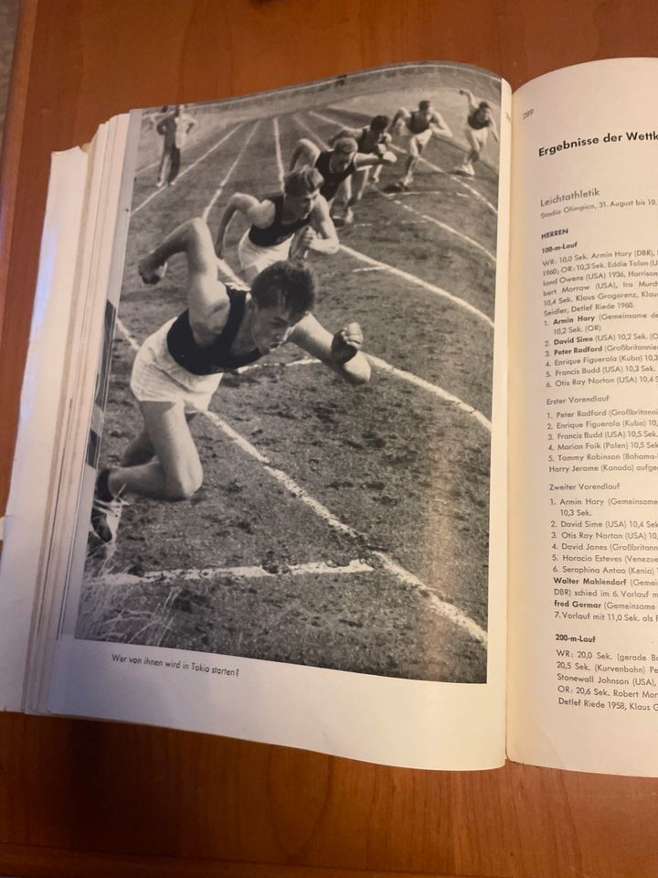 DDR- Buch XVII. Olympische Spiele Rom 1960 Rarität in Berlin