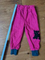 HANDMADE Hose pink mit Katze, selbstgenäht, Gr. 74/80/86 Frankfurt am Main - Nordend Vorschau