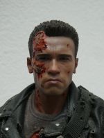 1/6 T-800 Terminator 2 Set #3 (Hot Toys DX13) Nordrhein-Westfalen - Nettetal Vorschau