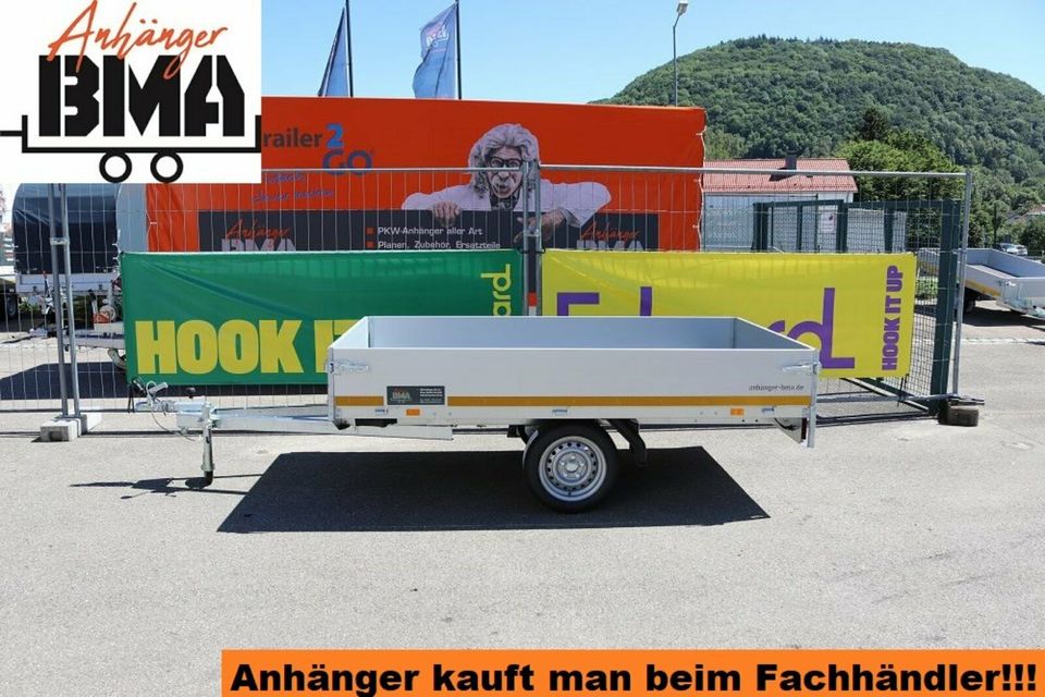 EDUARD Anhänger Hochlader 250x145x30 750kg ALUBORDWÄNDE NEU in Mühlhausen im Täle