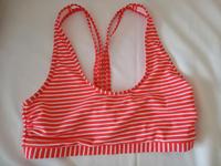 ❤️ BIKINI OBERTEIL 38 40 CORAL LACHS APRICOT GESTREIFT W NEU Baden-Württemberg - Rastatt Vorschau