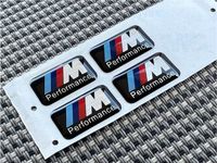 BMW M Performance Aufkleber Emblem Lenkrad Felgen M2 M3 M4 M5 M6 Baden-Württemberg - Sindelfingen Vorschau