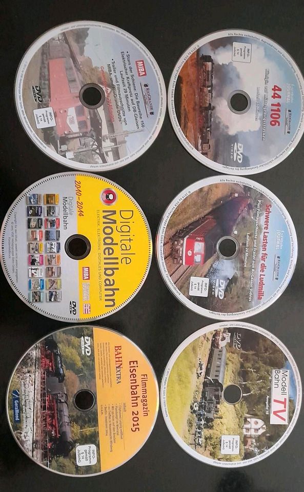 Eisenbahn Modellbau DVDs , CDs , 11 Stück  ! in Kamp-Bornhofen