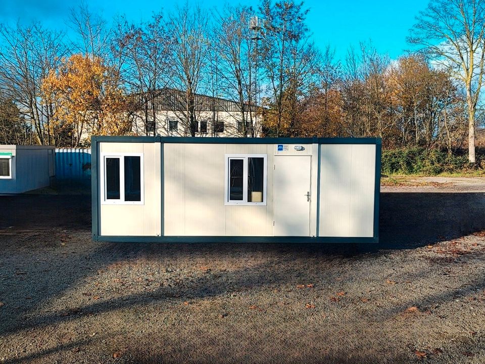 Bürocontainer mit WC, Kühlschrank und Spüle in Kamp-Lintfort