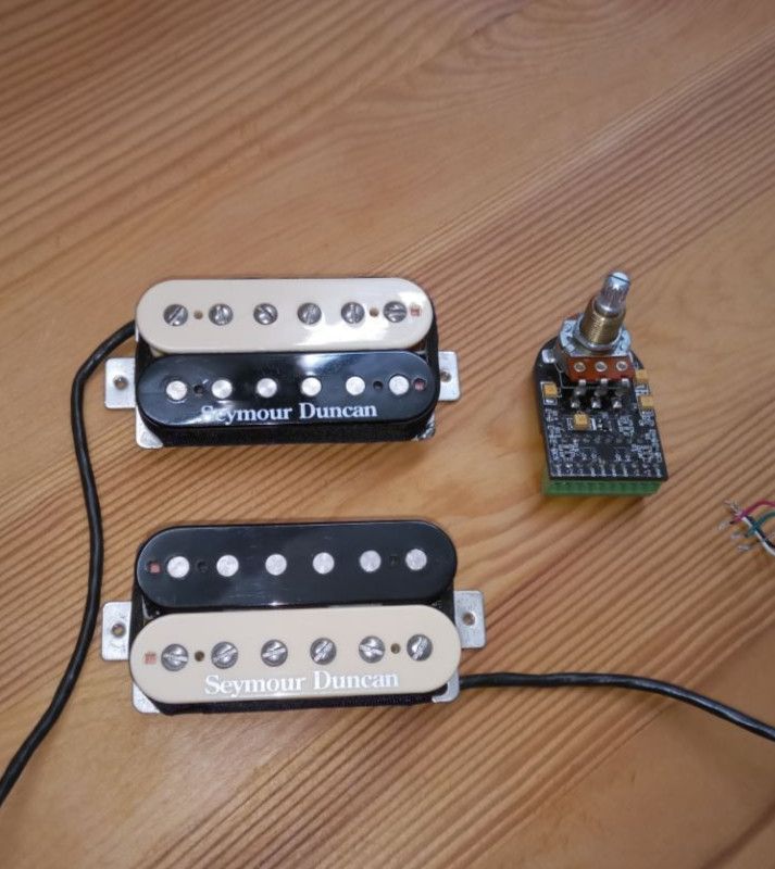 Seymour Duncan Blackouts Preamp System Set (AHB10s) in Hamburg