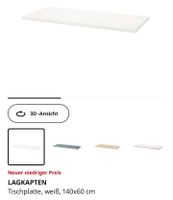 Lagkapten Tischplatte Platte Ikea für 15€ Hessen - Marburg Vorschau