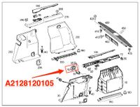 2x Mercedes A2128120105 S212 Rosette für Taschenhalter NEU Hamburg-Nord - Hamburg Eppendorf Vorschau