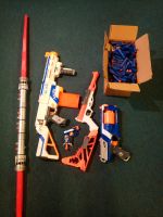 Nerf - 4 Guns und viele Pfeile - zum Basteln Baden-Württemberg - Bad Boll Vorschau