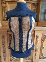 Corset, Korsett, Corsage, Braun-Schwarz, Steampunk, Dragqueen, Rheinland-Pfalz - Oberlahr Vorschau