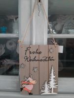 Holzschild Weihnachtsdekoration Nordrhein-Westfalen - Krefeld Vorschau