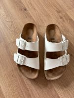 Birkenstock Papillio Plateau Gr. 38 weiß Leder Stuttgart - Untertürkheim Vorschau