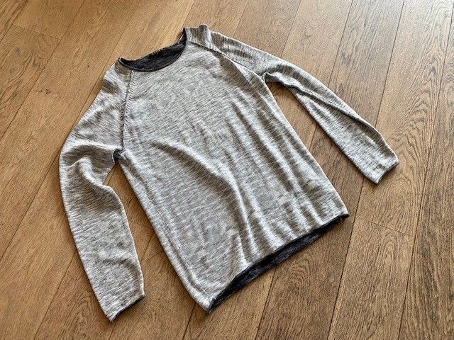 REVIEW LONGSLEEVE OBERTEIL WIE NEU M HERREN GRAU in Aldenhoven