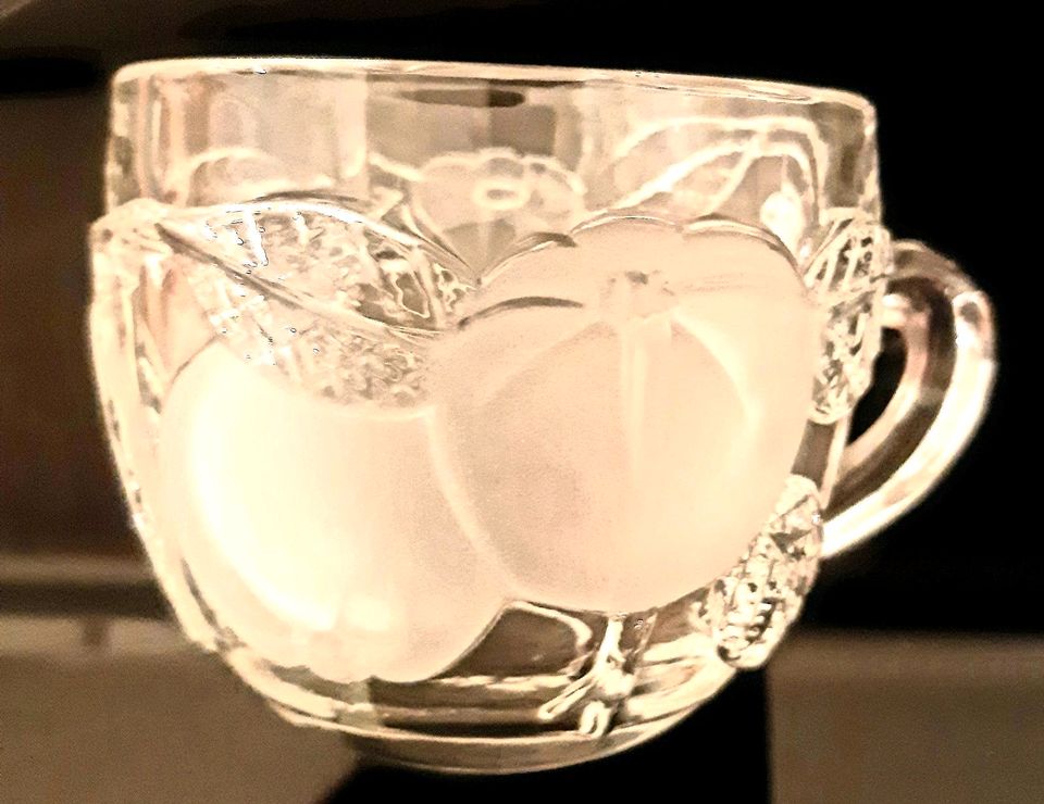 14 teiliges Bowle Glasbowle Set Tassen Bleikristall Retro in Schleswig