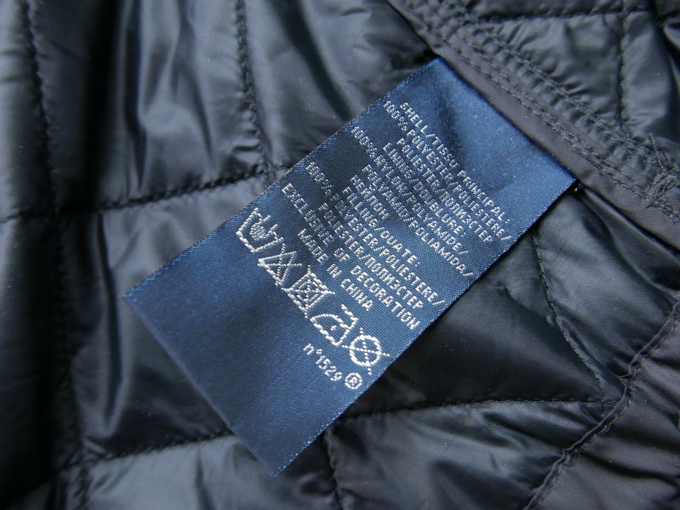 ralph lauren polo jacke steppjacke lederbesatz biker belstaff rrl in Berlin